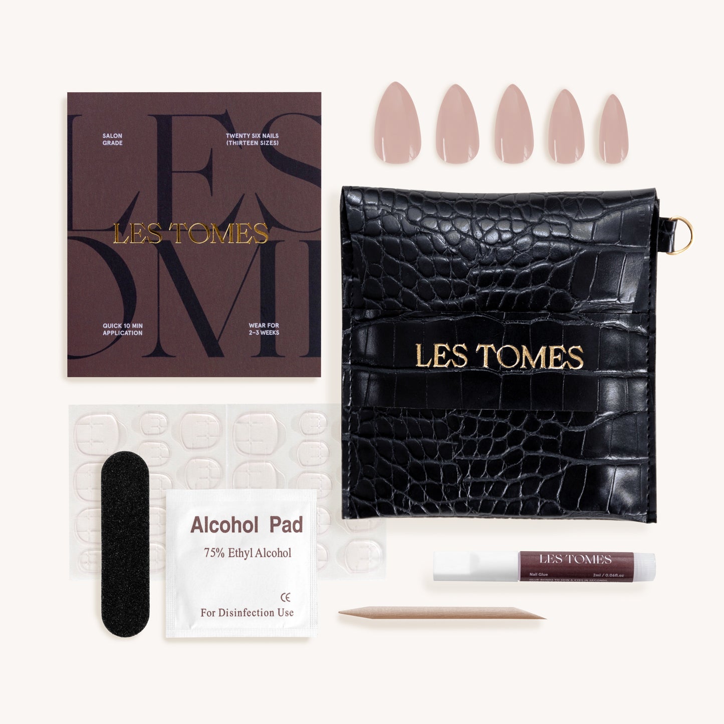 Press on Nails - Nude Necessities Bundle image 5