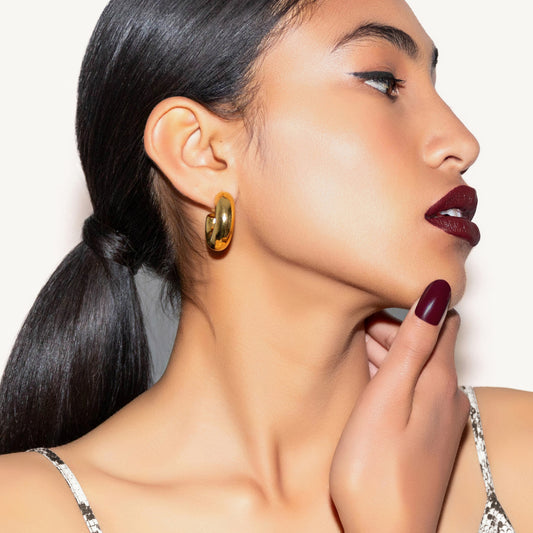 Press on Nails - Cherry Liqueur image 1