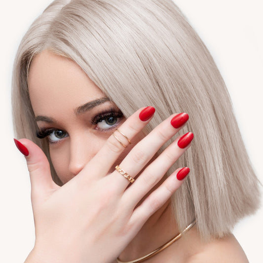 Press on Nails - Crimson Crush Bundle image 1