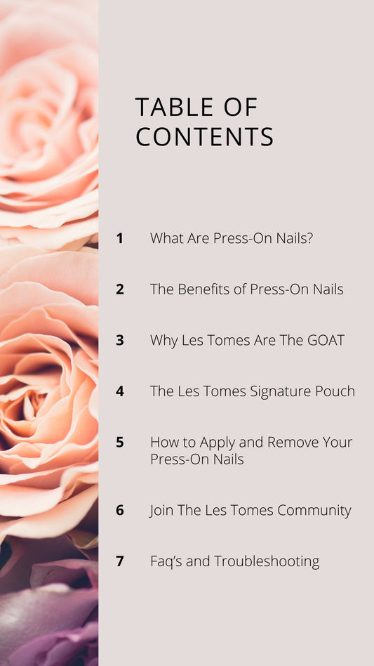 The Ultimate FREE digital download Guide to Les Tomes Premium Press-On Nails