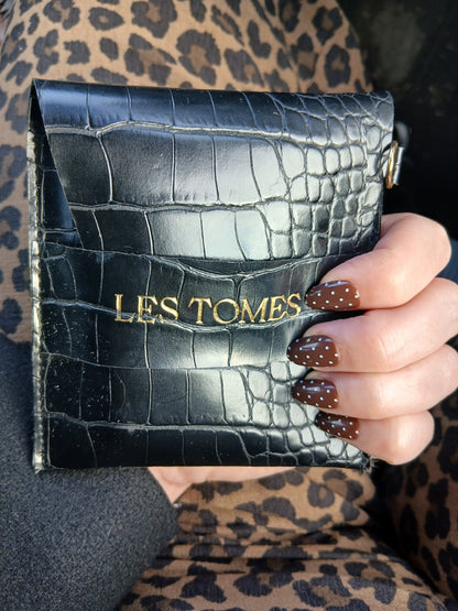 Cocoa Glaze | Chocolate Polka Dot Press-On Nails