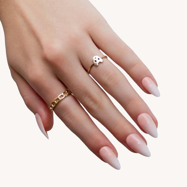 Press on Nails - Peach Ombre image 0