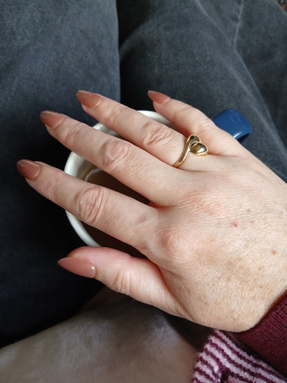 Rosé Champagne | Pink Glitter & Pearlescent Press-On Nails
